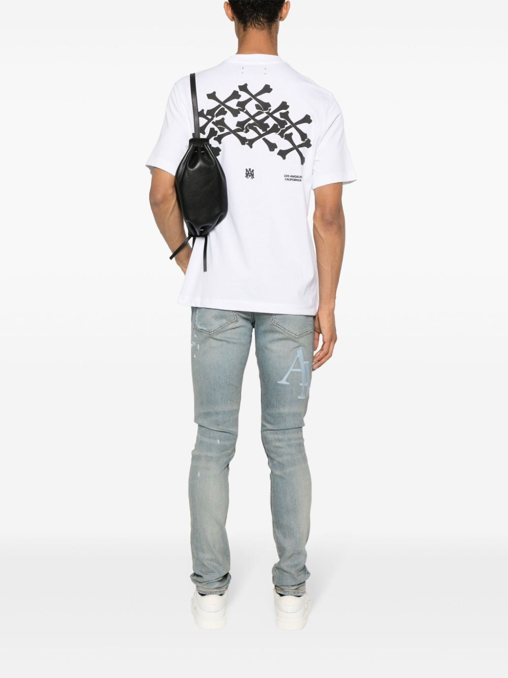 AMIRI Bones Stacked Mini Tee