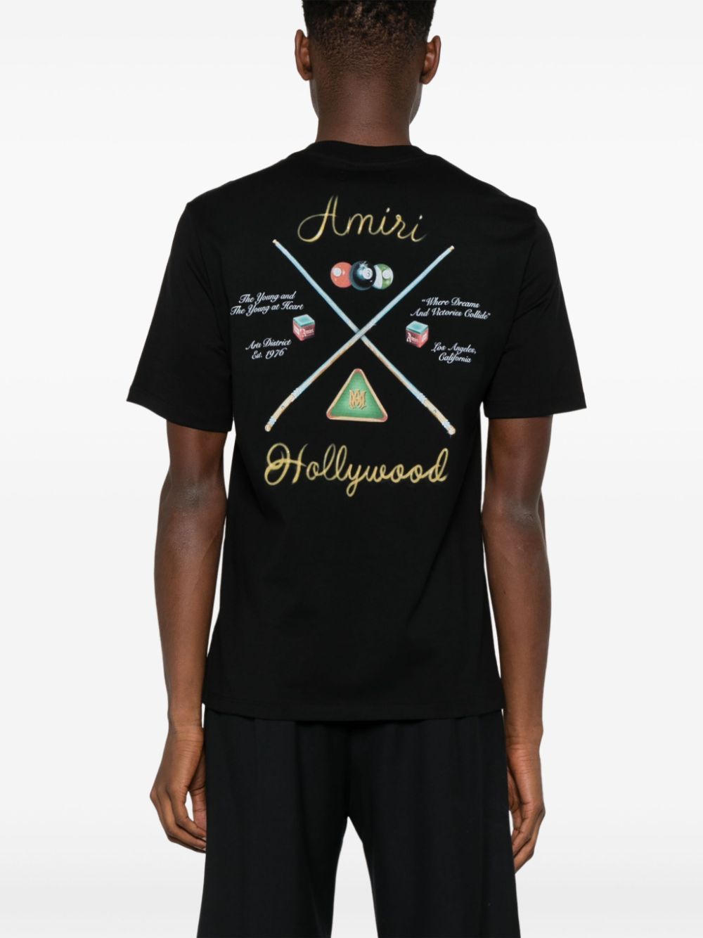 AMIRI Pool Cue Graphic Tee for Men - SS25 Collection