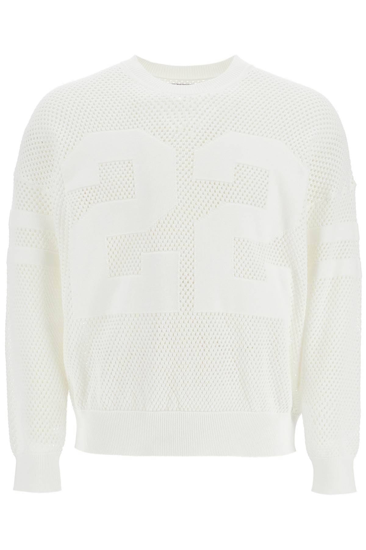 AMIRI Men's Perforated Knit Sweater - Boxy Fit