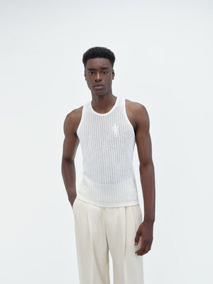 AMIRI Men's Summersand Waffle Stitch Tank - SS24