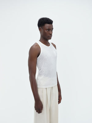 AMIRI Men's Summersand Waffle Stitch Tank - SS24