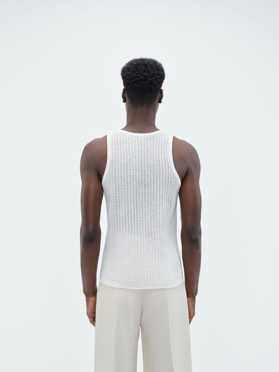 AMIRI Men's Summersand Waffle Stitch Tank - SS24