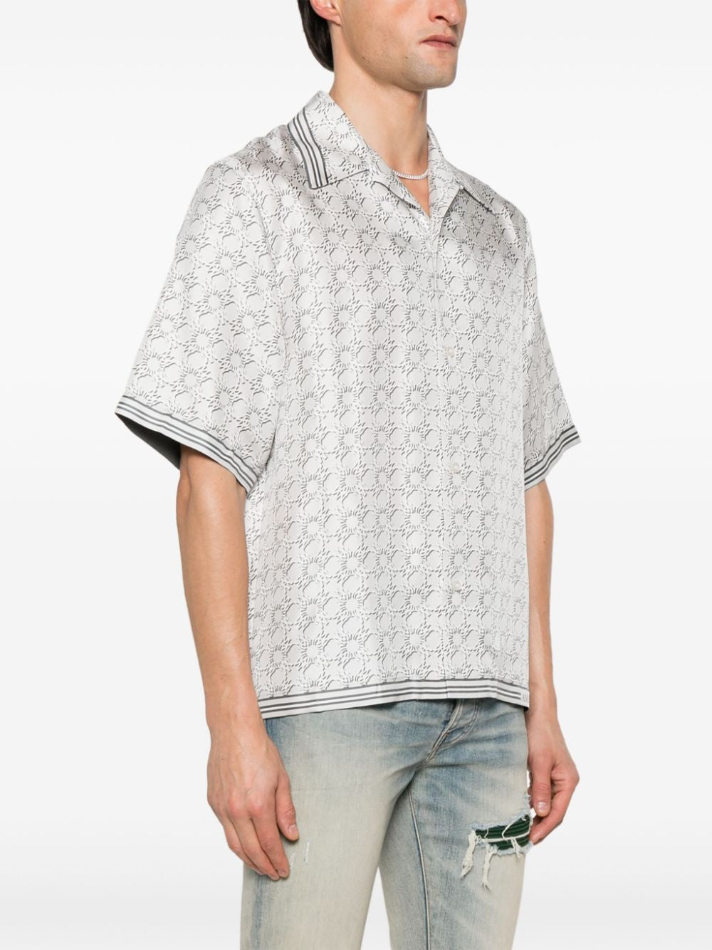 AMIRI Mini Bowling Shirt for Men