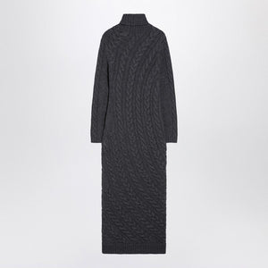 MAX MARA Elegant Cashmere Blend Turtleneck Dress