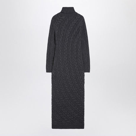 MAX MARA Elegant Cashmere Blend Turtleneck Dress