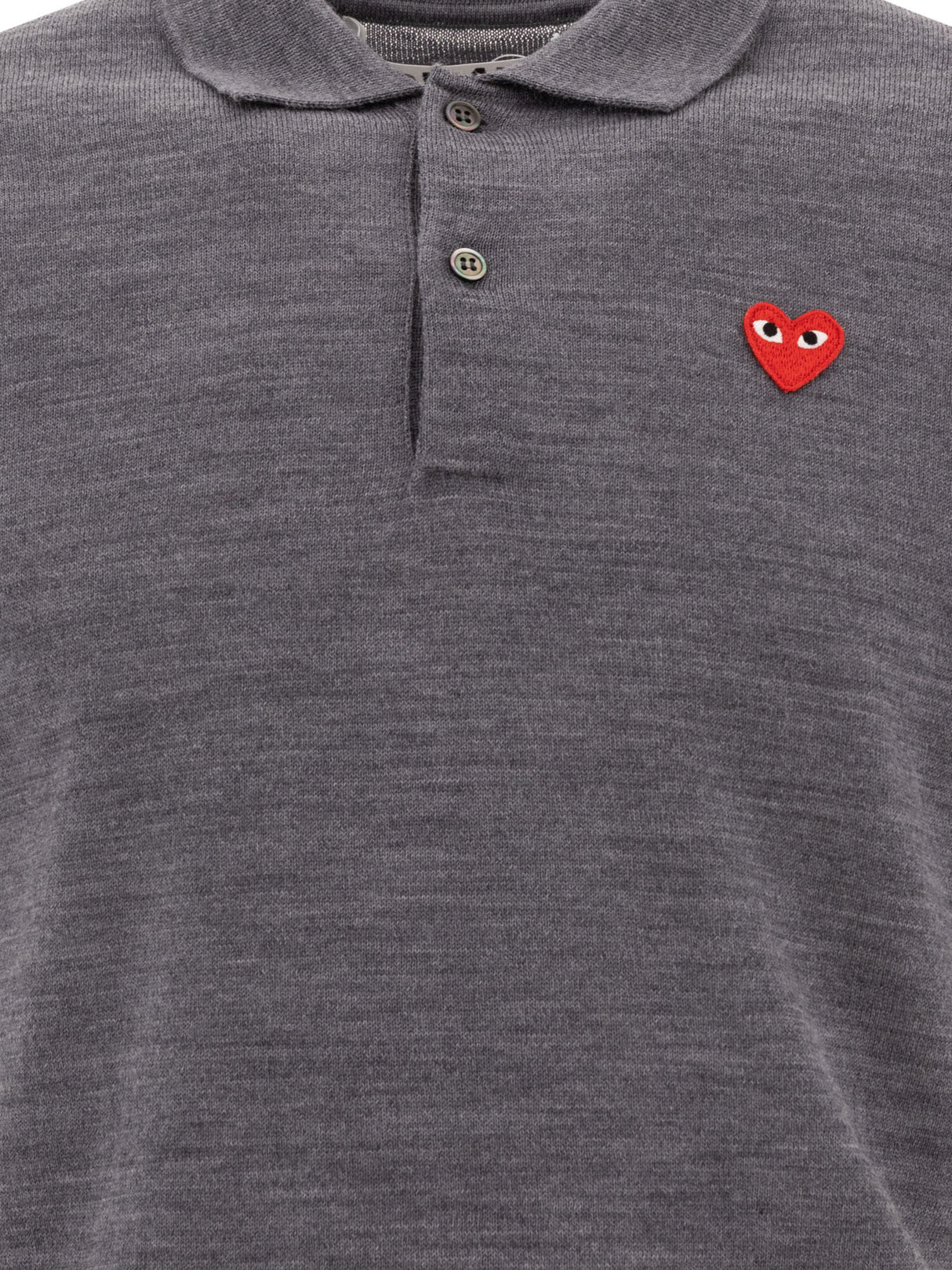 COMME DES GARÇONS PLAY Classic Men’s Polo Shirt - Mini Heart Design