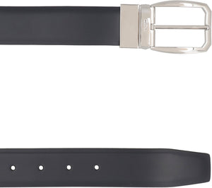 ZEGNA Reversible Leather Belt - 3.5 cm Height