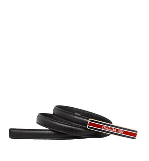 DIOR Sleek Designer Black Belt for Women