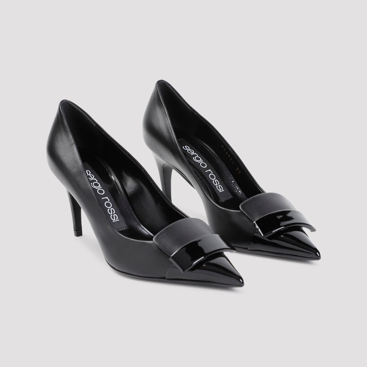 SERGIO ROSSI Elegant Pump with 7.5cm Heel