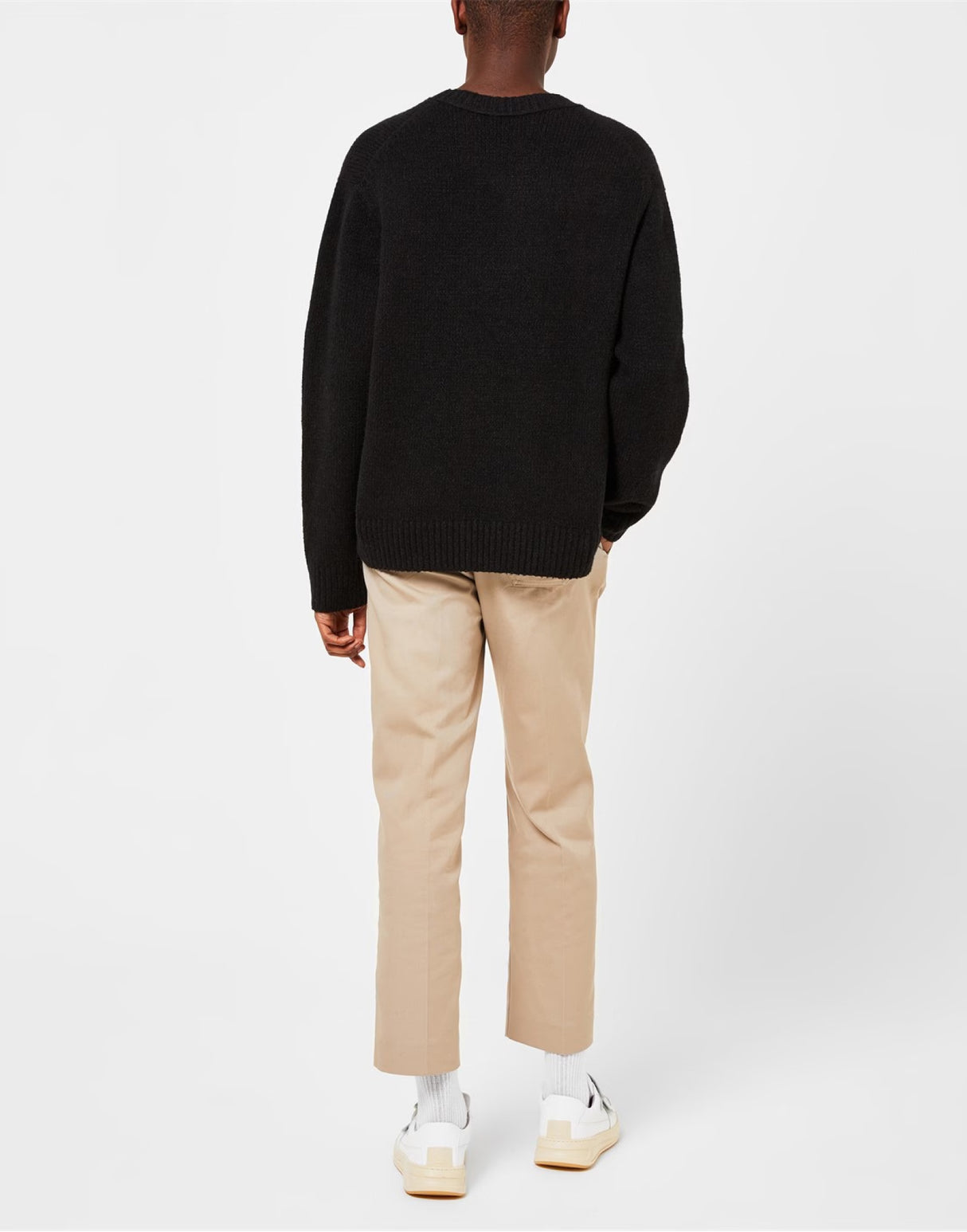 ACNE STUDIOS Kivon Knit Sweater - Classic Black for Men