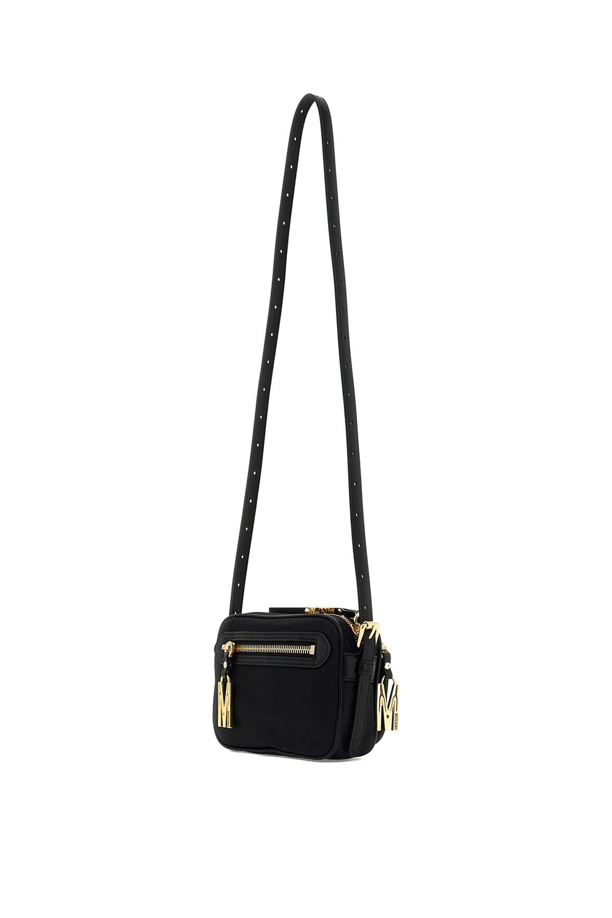 MOSCHINO COUTURE Chic Mini Shoulder Handbag with Metal Logo