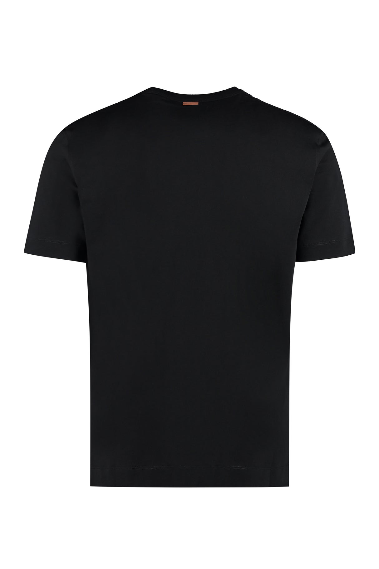 ZEGNA Classic Black Logo T-Shirt for Men - FW24