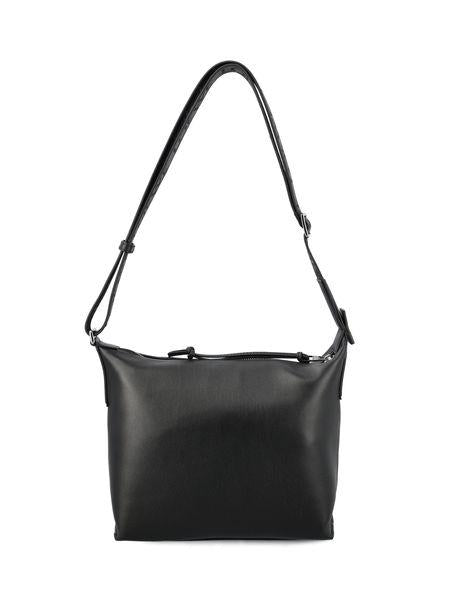 LOEWE Cubi Crossbody Small in Black Calfskin