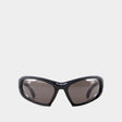 BALENCIAGA Stylish Black Sunglasses for Everyone - FW24 Collection