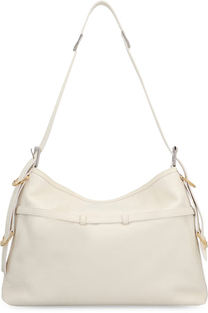 GIVENCHY Pebbled Leather Shoulder Handbag - 40cm x 27cm