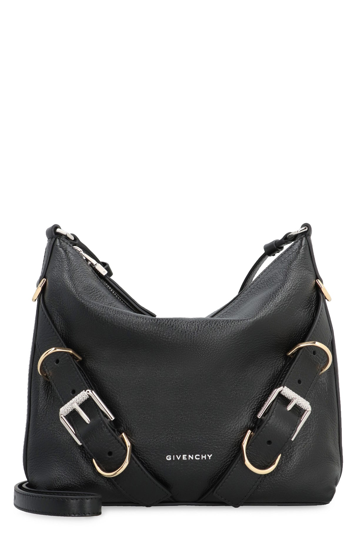 GIVENCHY Black Leather Crossbody Handbag - FW24 Collection