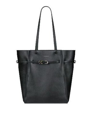 GIVENCHY Women's Black Calf Leather Small North-South Tote Handbag