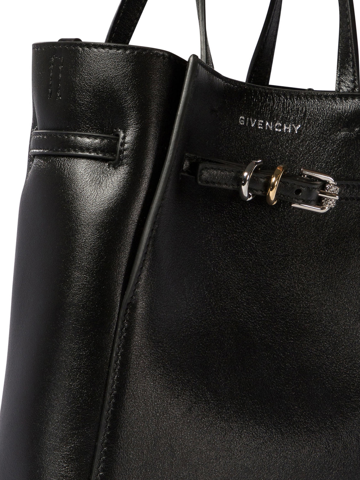 GIVENCHY Mini Voyou Leather Handbag