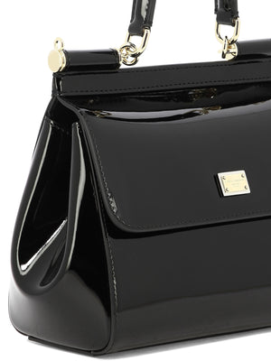 DOLCE & GABBANA Premium Black Tote Bag for Women - Chic & Sleek Design