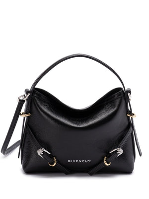 GIVENCHY Voyou Mini Pebbled Leather Handbag