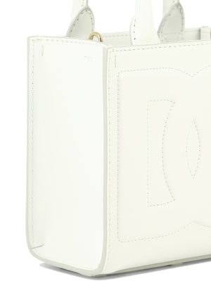 DOLCE & GABBANA Stylish 24SS Shoulder Tote Bag in Crisp White for Women