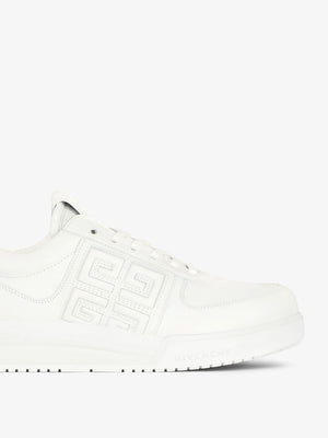 GIVENCHY SS23 White Leather G4 Basket Sneakers for Women