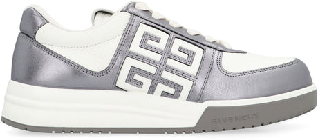 GIVENCHY White Leather Low-Top Sneakers for Women