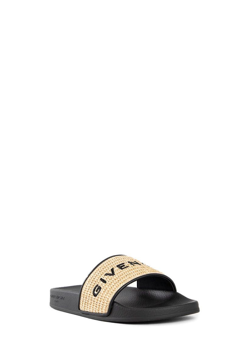 GIVENCHY Chic Black Slide Sandals