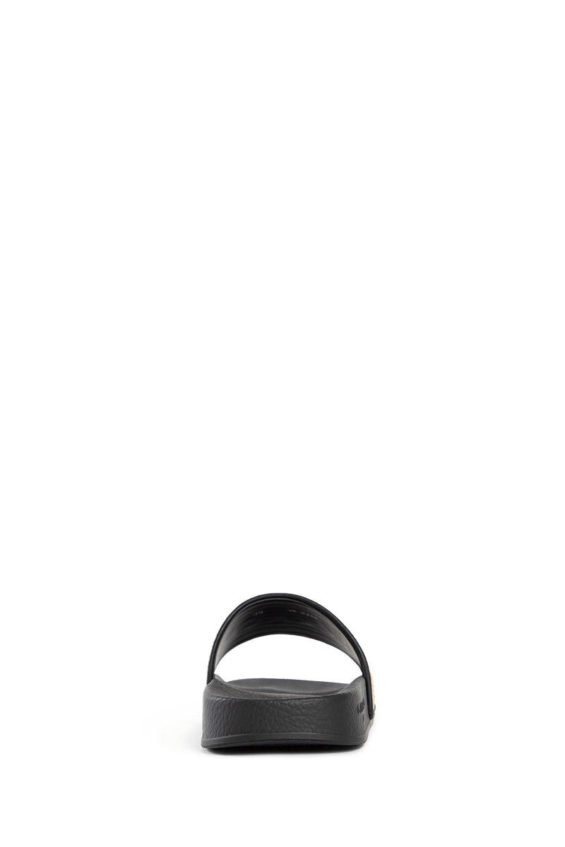 GIVENCHY Chic Black Slide Sandals