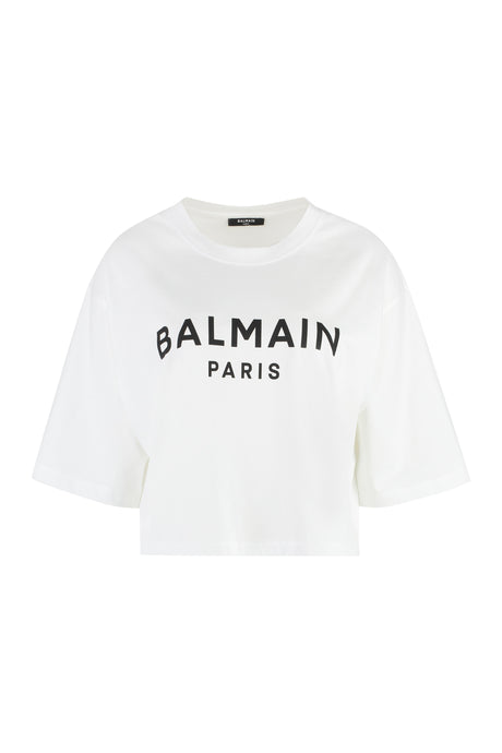 BALMAIN Women's 24SS EAB NOIR BLANC Tops