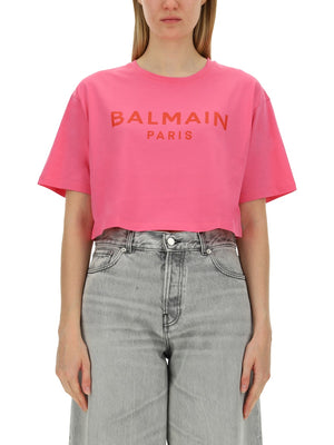 BALMAIN Women's 24SS EAB NOIR BLANC Tops