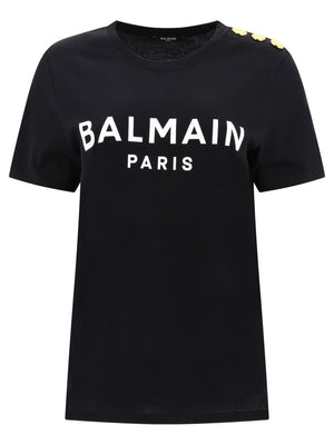 BALMAIN 24SS Tunic Tops for Women - Sleek and Sophisticated Black