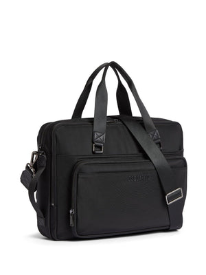 DSQUARED2 Executive Black Cordura Briefcase