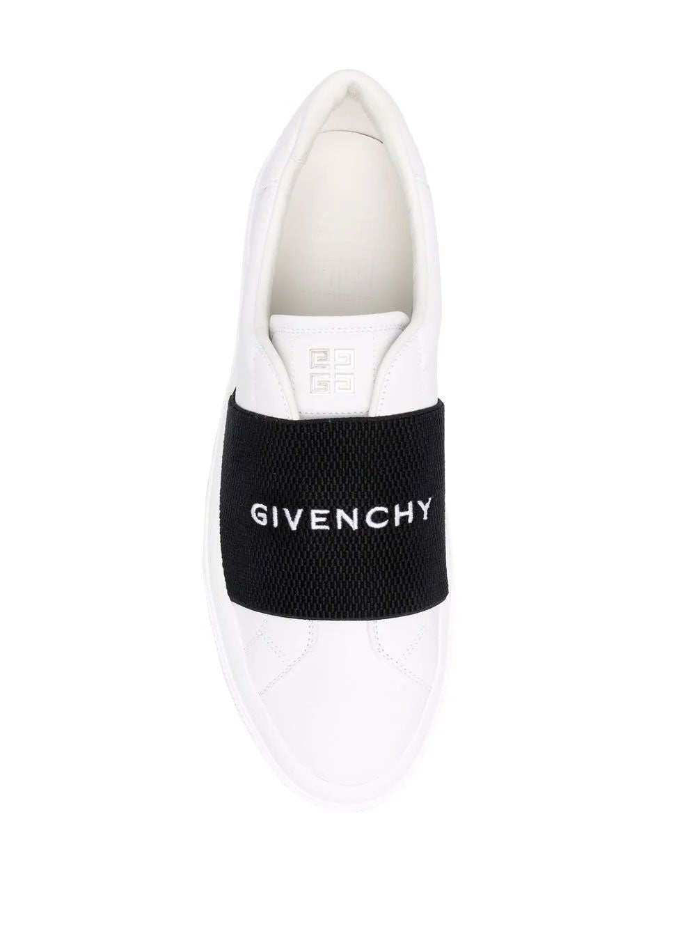 GIVENCHY Men's White Low Top Sneakers for FW23