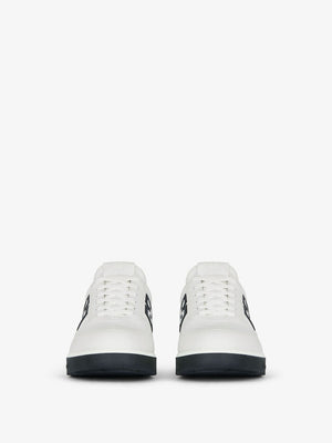 GIVENCHY Embossed 4G Logo White Low Top Trainers for Men