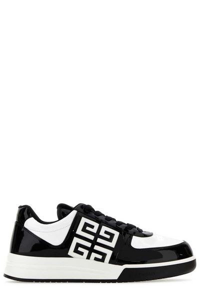 GIVENCHY G4 Patent Leather Sneakers - Men's FW24