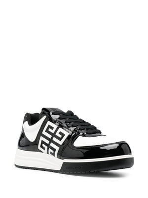 GIVENCHY G4 Patent Leather Sneakers - Men's FW24