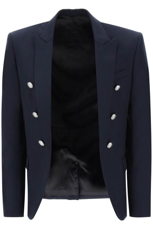 BALMAIN DOUBLE-BREASTED WOOL JACKET