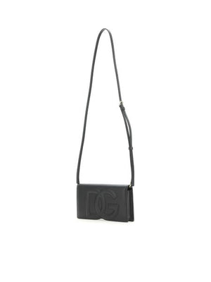 DOLCE & GABBANA Elegant Leather Shoulder Handbag for Women | FW23 Collection