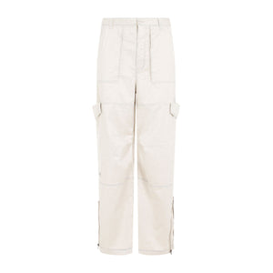 ACNE STUDIOS Microfiber Cargo Pants with Adjustable Waist - Size IT 48