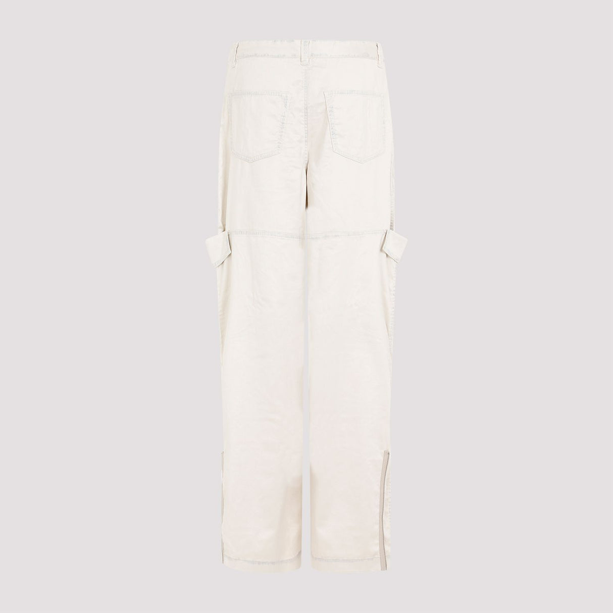 ACNE STUDIOS Microfiber Cargo Pants with Adjustable Waist - Size IT 48