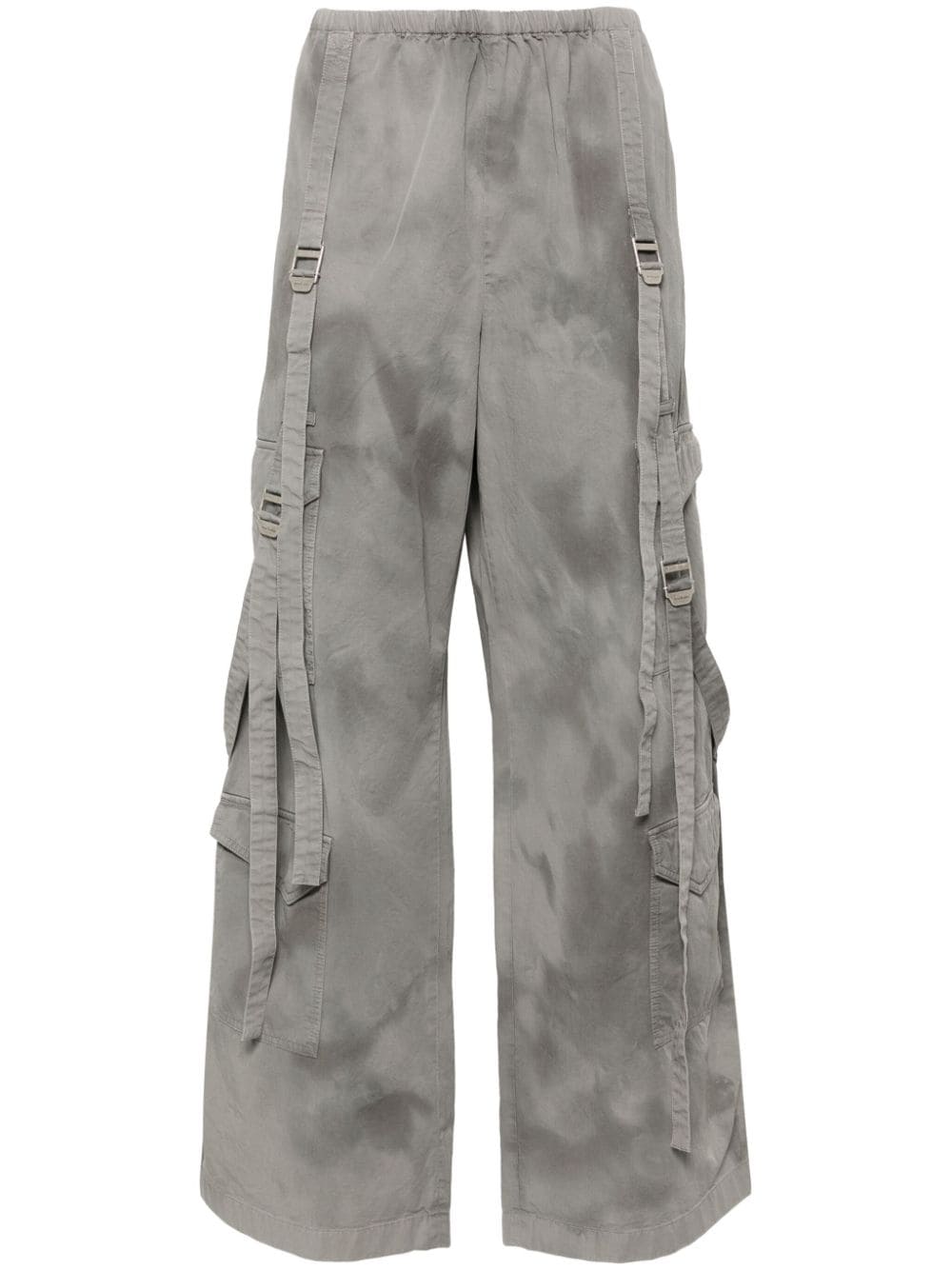 ACNE STUDIOS Urban Edge Dyed Cargo Pants with Adjustable Straps