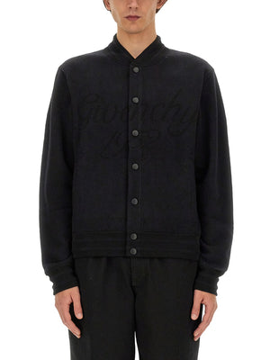 GIVENCHY Men's Regular Fit Bomber T-Shirt