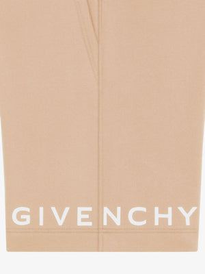 GIVENCHY Essential Logo Cotton Knee-Length Shorts for Men