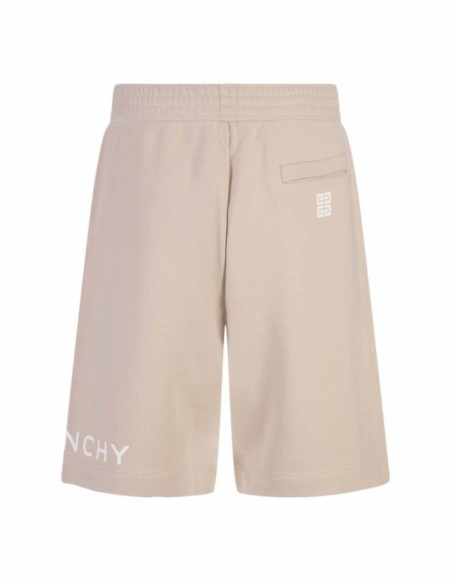 GIVENCHY Essential Logo Cotton Knee-Length Shorts for Men