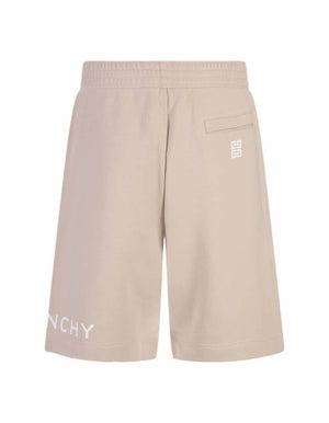 GIVENCHY Essential Logo Cotton Knee-Length Shorts for Men