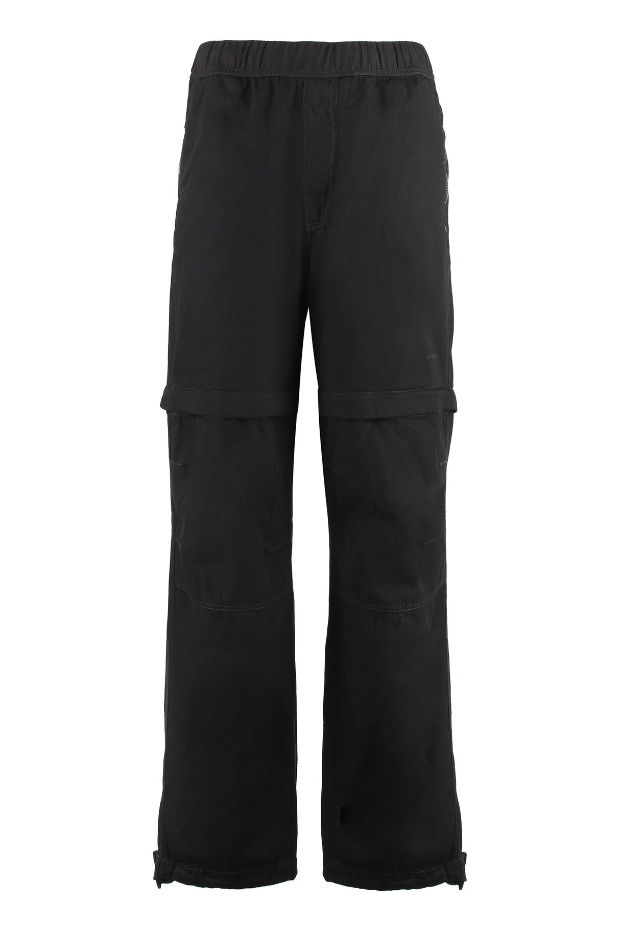 GIVENCHY Men's Black Cotton Trousers for FW23