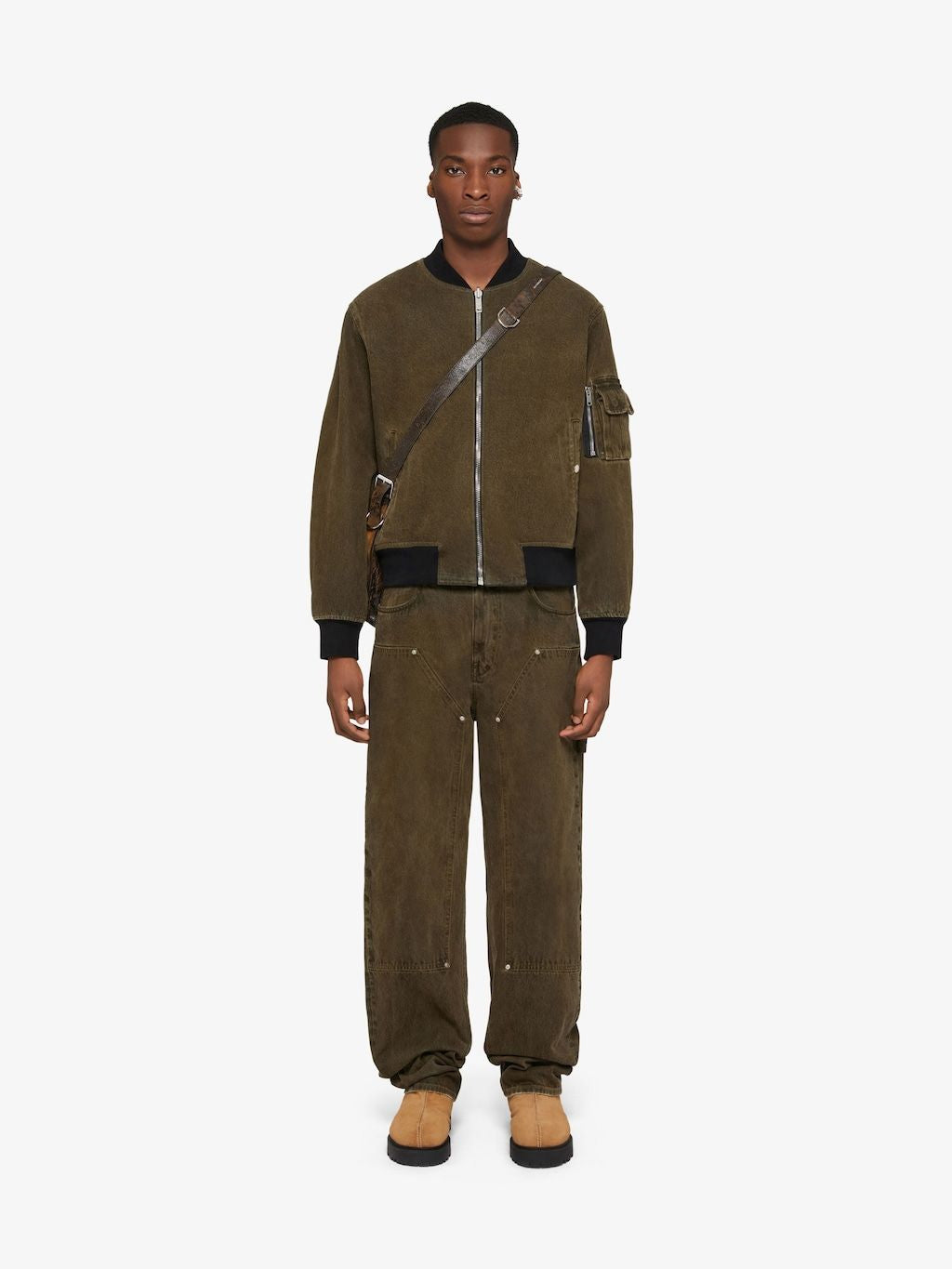 GIVENCHY Classic Cotton Carpenter Pants for Men