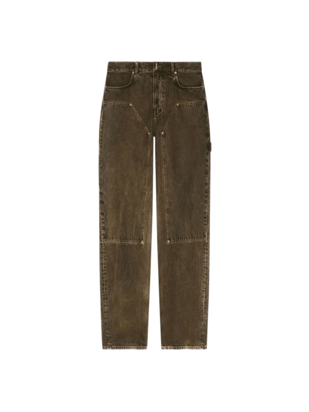 GIVENCHY Classic Cotton Carpenter Pants for Men