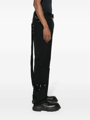 GIVENCHY Black Cargo Trousers for Men